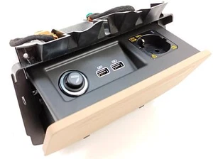 NEU OEM Wechselrichter Spannungswandler Steckdose VW TOUAREG CR7 3F0907155 Beige - Bild 1 von 6