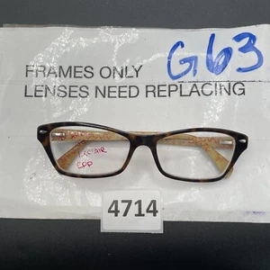 Ray Ban Eyeglass Frame RB 5256 5057 Dark Brown Tortoise Frame 52-16-135mm G63 - Picture 1 of 6