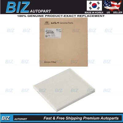 Genuine Cabin Air Filter for 2017-2022 Hyundai Ioniq Kia Niro OE# 97133-F2100 - Image 1 of 4