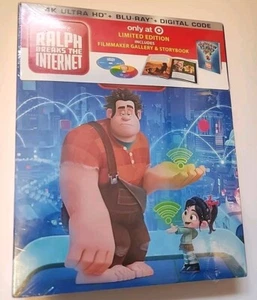 Disney Ralph Breaks the Internet (4K UHD + Blu-ray) (Target Exclusive) New - Foto 1 di 2