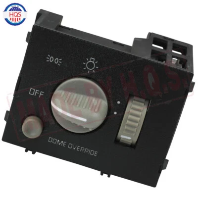 Interruptor de faro de luz de estacionamiento montado en el tablero delantero para camioneta Chevy GMC Foto 1 de 4