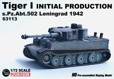 Dragon Armor 1:72 Tank 63113 Sd.Kfz.181 Tiger German Army. Leningrad, USSR 1943 - Image 1 of 4