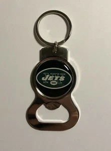 New York Jets Officially Licensed Bottle Opener Key Chain NWT NFL - Picture 1 of 1