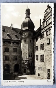 Alte AK Innenhof , Schloß Neuenstein , Deutschland ca 1940 - Bild 1 von 4