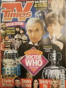 TV TIMES-SPECIAL SOUVENIR EDITION-50 YEARS DOCTOR WHO- COVER #1 - 23-29 NOV 2013 - Picture 1 of 3