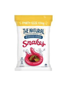 Natural Confectionery Co Snakes 1.1kg x 1 - Picture 1 of 1