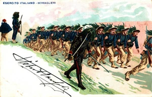 WW1 WWI - BERSAGLIERI - Esercito Italiano - NV - #005 - Picture 1 of 2