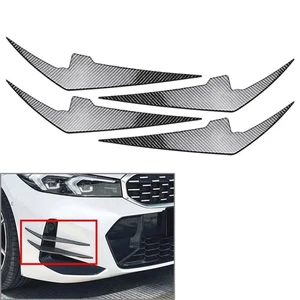 Front Bumper Side Spoiler Splitter For BMW 3 Series G20 G21 LCI M Sport 2023 - Bild 1 von 6