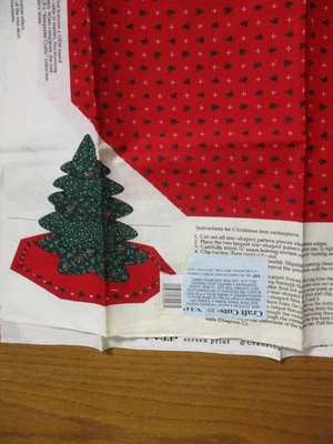 Mini Falda Árbol de Navidad y Árbol Corte y Coser Panel de Tela Estampado Cranston Foto 1 de 4