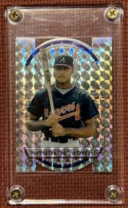 1996 Bowman's Best Best Cuts Atomic Refractor #4 Andruw Jones - Bild 1 von 2