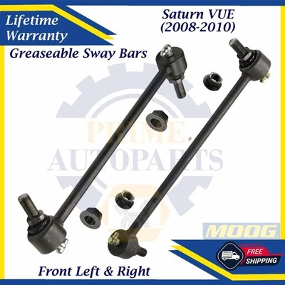 Barras estabilizadoras delanteras engrasables MOOG OEM para Saturn Vue 2008-2010 garantía de por vida Foto 1 de 4