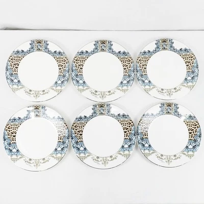 Juego de 6 platos de cena Roberto Cavalli Bone China Palazzo Pitti - 27,5 cm de diámetro Foto 1 de 4