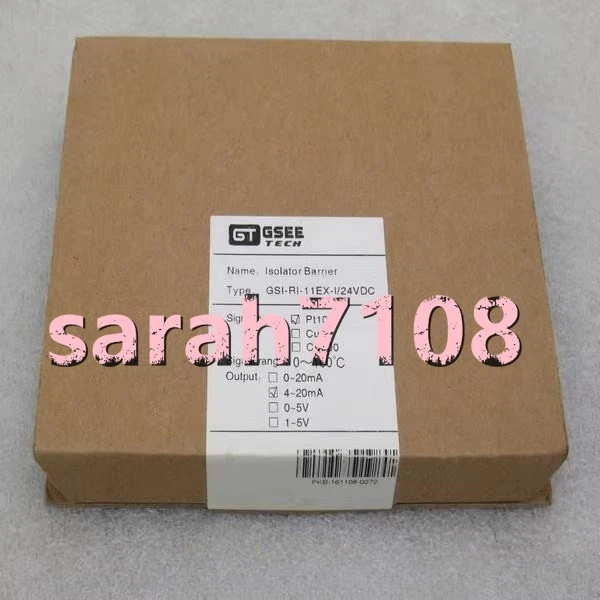 1PC NEW GSEE TECH isolator GSI-RI-11EX-I/24VDC  #YY - Image 1 of 1