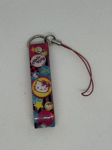 Vintage 2009 Hello Kitty Telefon Charm Brelok Pasek Sanrio Tomy Całkowicie lata 80. Rzadki - Zdjęcie 1 z 3