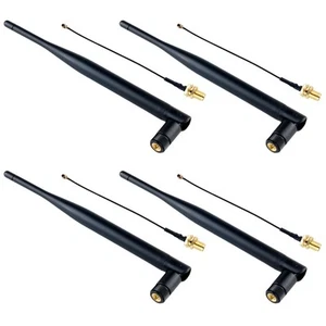 3X(4pcs Antenne 868Mhz 5DBi SMA Mâle avec Câble d'Extension3543 - Photo 1/7