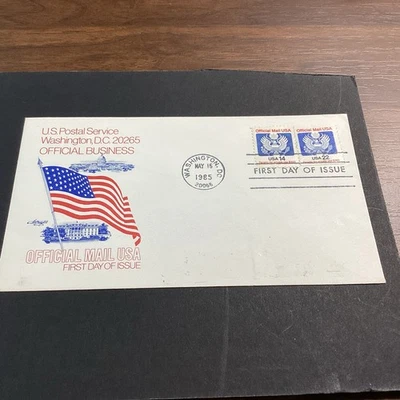 Official Mail- FDC 1985 Artmaster Choice Of 1 Cover-US - Image 1 of 4