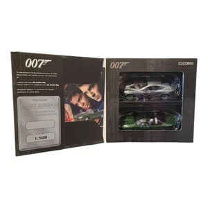 Corgi James Bond 007 Pierce Brosnan 2-Car Limited Edition Set CC93992 Limited Ed - Picture 1 of 5