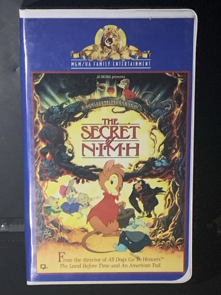 The Secret of Nimh VHS 1982, 1998 Clamshell Release - Image 1 of 1