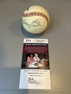 Gary Carter Signed Baseball JSA Certified Autograph Mets Auto - Image 1 of 4