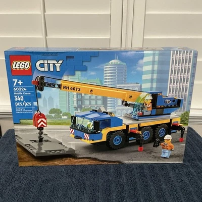 Lego 60324 City Great Vehicles caminhão guindaste móvel. Novo na caixa. VEJA FOTOS E COMENTÁRIOS - Imagem 1 de 4