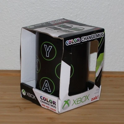 Новый Xbox кофейная кружка чашка 15 унций черный зеленый цвет меняется - zak! - Быстрая доставка! - Изображение 1 из 4