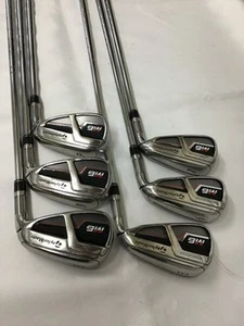 Taylormade M6 Iron Set 5-9,Pw 6pc Flex Stiff REAX 85 Steel - Picture 1 of 6