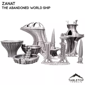 Zanat, The Abandoned World-Ship - Space Elves Grimdark Wargaming - Imagen 1 de 10