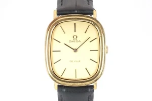 Reloj suizo vintage OMEGA Deville Cal.625 cuerda manual esfera dorada 27 mm - Imagen 1 de 20