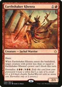 FOIL MTG - HOU - Earthshaker Khenra Near Mint #90 - Picture 1 of 1
