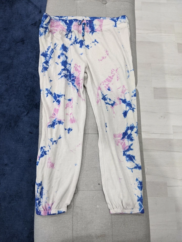 Espléndido pantalón de chándal gris azul tie dye talla XL Foto 1 de 4
