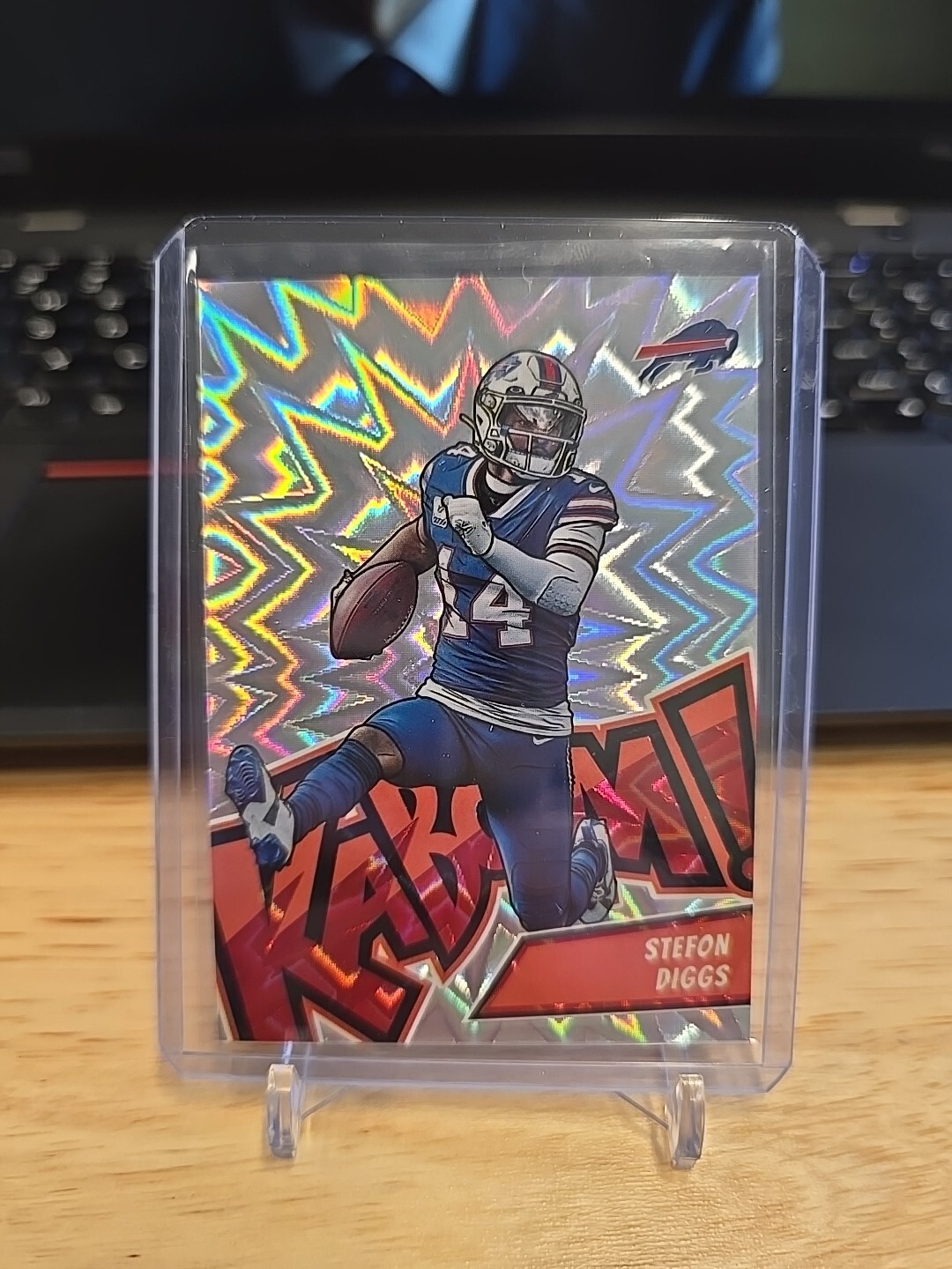 2023 Panini Absolute Football Stefon Diggs KABOOM SSP Case Hit Bills