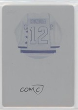 2017-18 Leaf Invictus Carpe Diem Relics Printing Plate Cyan 1/1 Peter Bondra 7ez