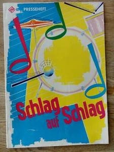  Presseheft SCHLAG AUF SCHLAG 1959 Peter Alexander *WB10 - Bild 1 von 1