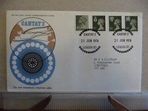 SS26 - 051 - CANTAT 2 - Transatlantic Telephone Cable - 21 June 1974 - Picture 1 of 2