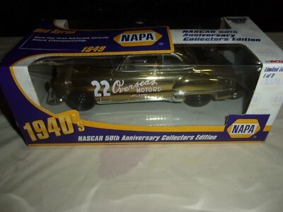Napa 1949 Olds Red Byron #22 Nascar 50 aniversario escala 1/24 **EDICIÓN DORADA** Foto 1 de 4