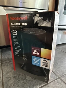 Honeywell Digital Ceramic Compact Slim Tower Heater - Schwarz Neu im Karton - Bild 1 von 2