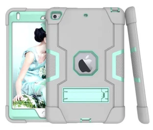 for iPad 2nd 3rd 4th 5th 6th 7th 9th Gen Shockproof Heavy Duty Case Stand Cover - Picture 1 of 52