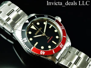 RARE NEW Invicta 40mm Men's 1953 PRO DIVER AUTOMATIC NH35A BLACK DIAL SS Watch - Picture 1 of 13