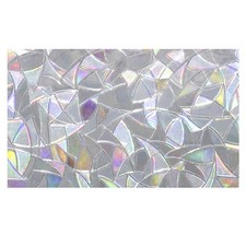 45*100 Cm Static Cling Cover Frosted Window Glass Film Sticker Privacy Decor UK