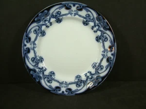 Antique, Royal Staffordshire Pottery "Iris" Pattern, 9" Diameter Lunch Plate - Picture 1 of 4
