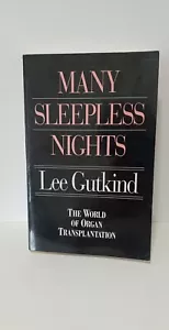 Many Sleepless Nights SIGNED by the Author LEE GUTKIND - Picture 1 of 3