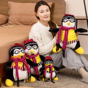 25/45cm Joeys Friend HUGSY Plush Penguin Animal Stuffed Toys Kids Birthday Gifts - Picture 1 of 10