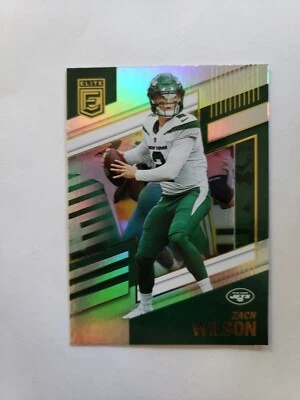 2022 Donruss Elite Football #5 Zach Wilson - New York Jets 2ND YEAR - Image 1 of 2
