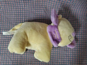 BABY GANZ YELLOW LION PLUSH WAGGLE HEAD RATTLE SOFT NOAHS ARK STUFFED ANIMAL - Picture 1 of 5