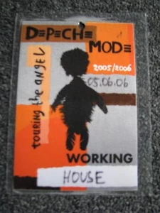 Depeche Mode-Touring the Angel Tour- Backstage Pass-Bremen-05.06.2006-House-Work - Picture 1 of 2