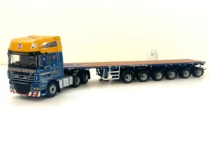 WSI truck models, DAF XF 105 SSC 6X4 6 Axle Ballast Trailer, BERNARD HUNTER - Picture 1 of 16