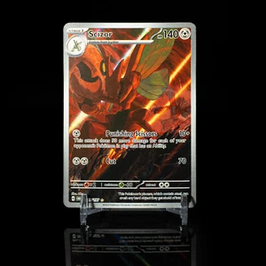 NM 💎 Scizor 205/197 Obsidian Flammen Full Art Illustration Rare Holo Pokemon - Bild 1 von 2
