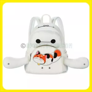 Mini Mochila Baymax y Mochi Loungefly de los Parques Disney - Big Hero 6 BOLSA, BOLSO CALIENTE - Imagen 1 de 16