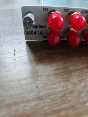Keysight Agilent 34941A Quad 1x4 50 Ohm 3 GHz Multiplexer Module For 34980A - Image 1 of 4