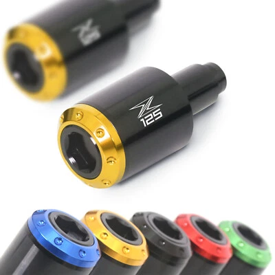 Billet Bar Ends ATOM For Kawasaki Z125 Pro 16-19 19 18 17 16 - Image 1 of 4